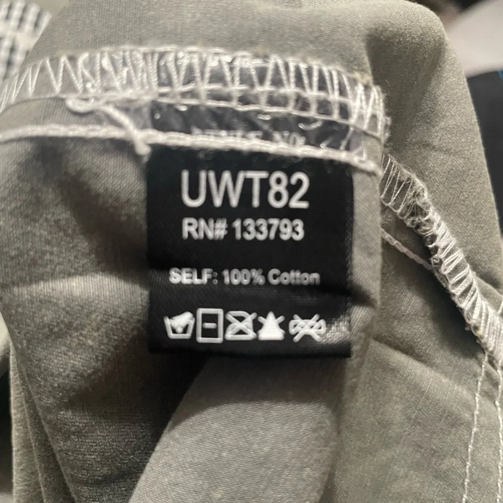 POL Oversized Patchwork Gingham Embroidered Sleeve 100% Cotton Shacket - Picture 8 of 8